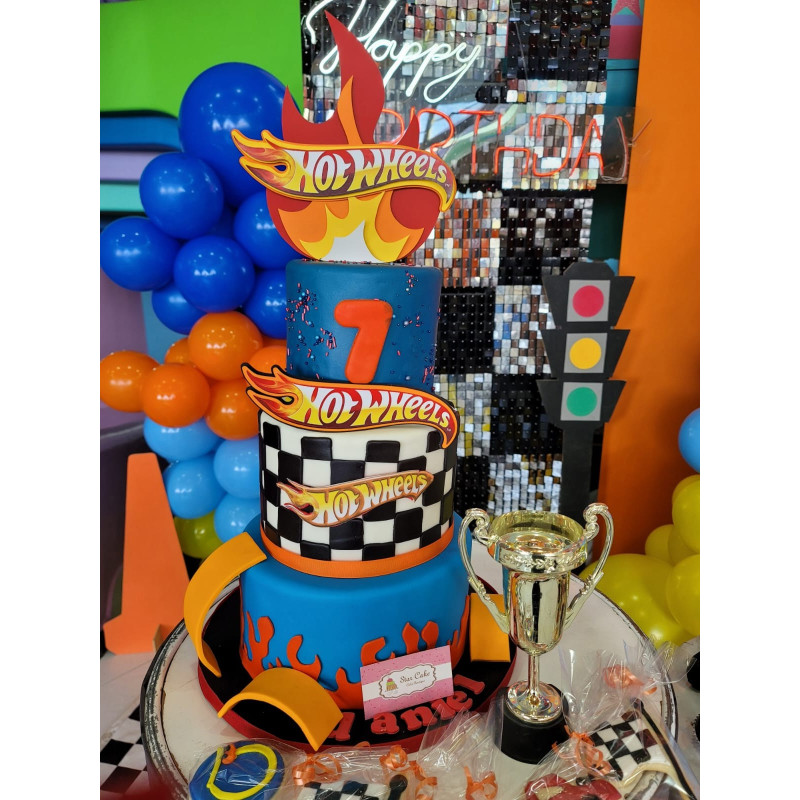 Pastel Infantil 4855 Hotwheels